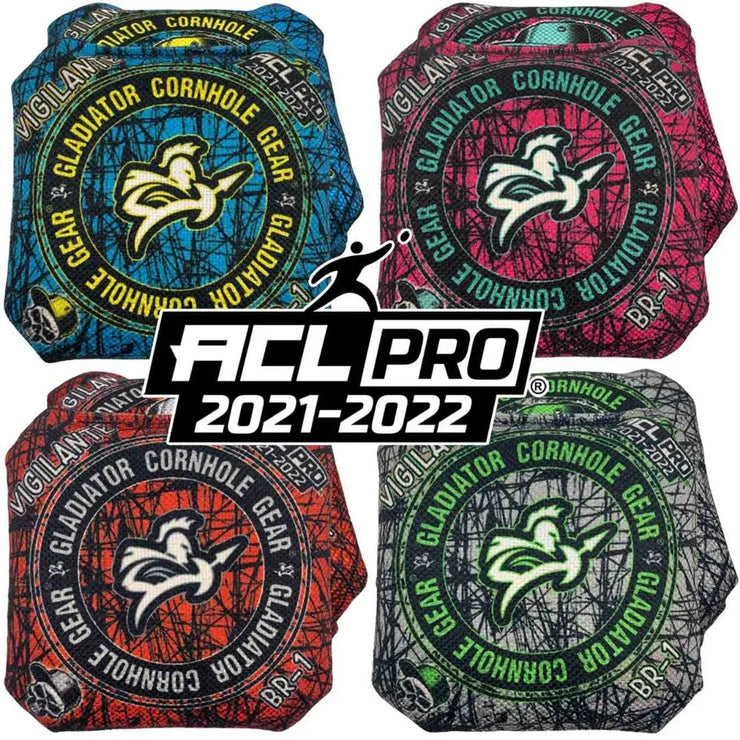 ACL Approved Gladiator Vigilante Pro BR-1 Professional Cornhole Bags