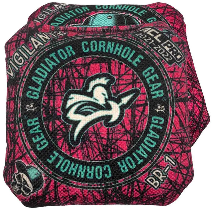 ACL Approved Gladiator Vigilante Pro BR-1 Professional Cornhole Bags Ruthless Pink