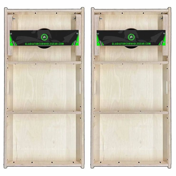 Gladiator Pro Tournament Cornhole Boards - Blackout - Gladiator Cornhole Gear