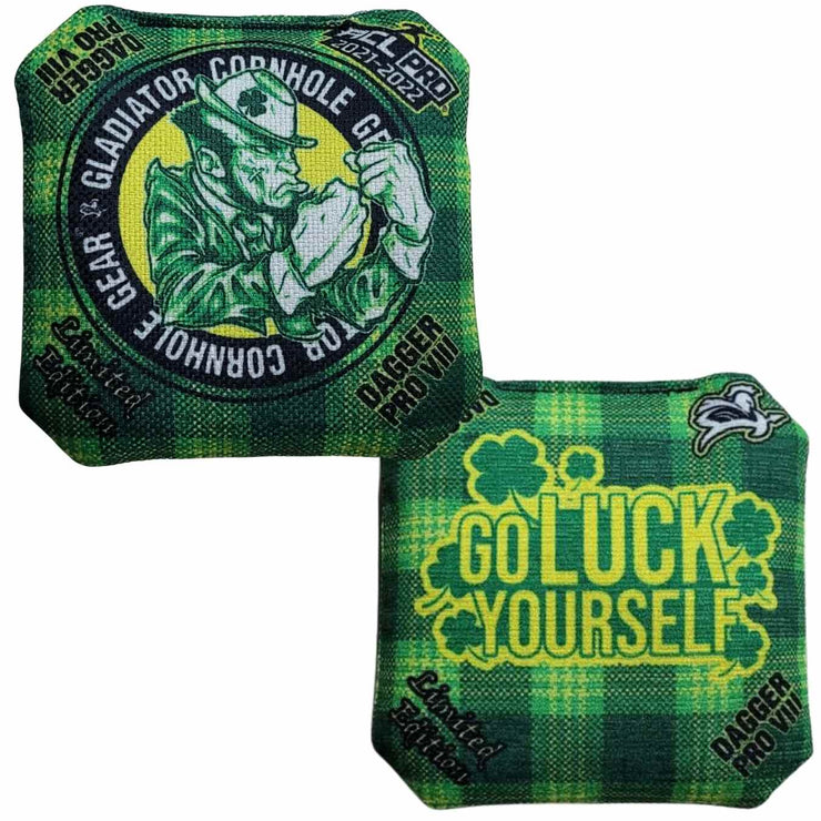 Limited Edition Gladiator ACL Pro Cornhole Bags Go Luck Yourself