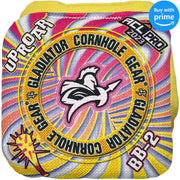 Gladiator Carpet Cornhole Bag, Uproar! Set of 4 Pro Cornhole Bags