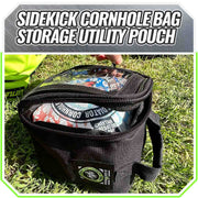 Gladiator Sidekick | Pro Cornhole Bag Carrying Case | Holds 4 Corn Hole Bags