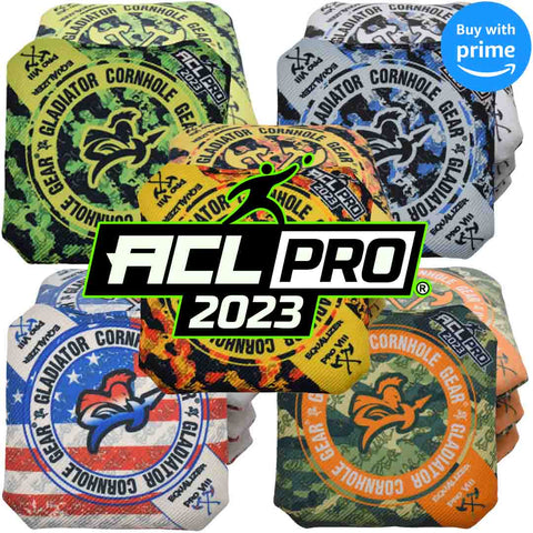 Equalizers | ACL Cornhole Bags | Professional Cornhole Bags Slick And Stick - Gladiator Cornhole Gear