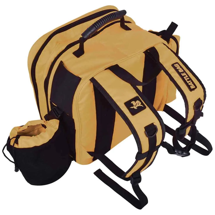 Gladiator Battle Bag Cornhole Backpack for Bags Yellow