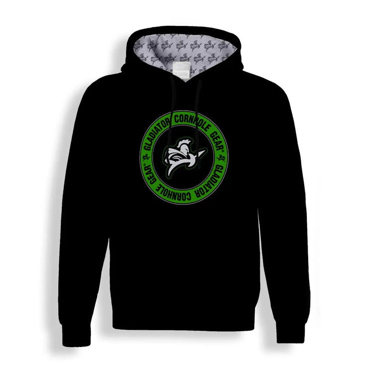 Team Gladiator Black Warfare Hoodie Plus Sizes Vendor 